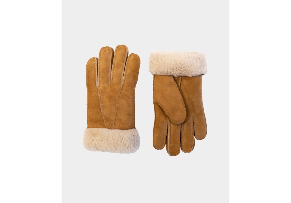 Woman's Sheepskin Cuff Gloves