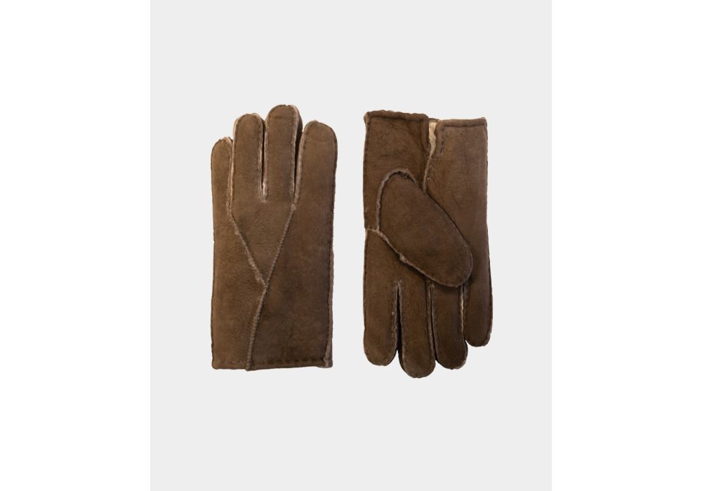 Men's Pieced Suede Gloves