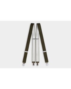 35mm Ibex Clip On Plain Braces-Khaki